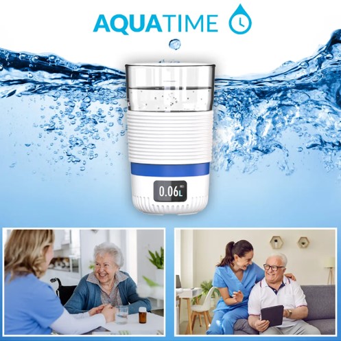 Soluvation - Aquatime is een slim drinkglas -