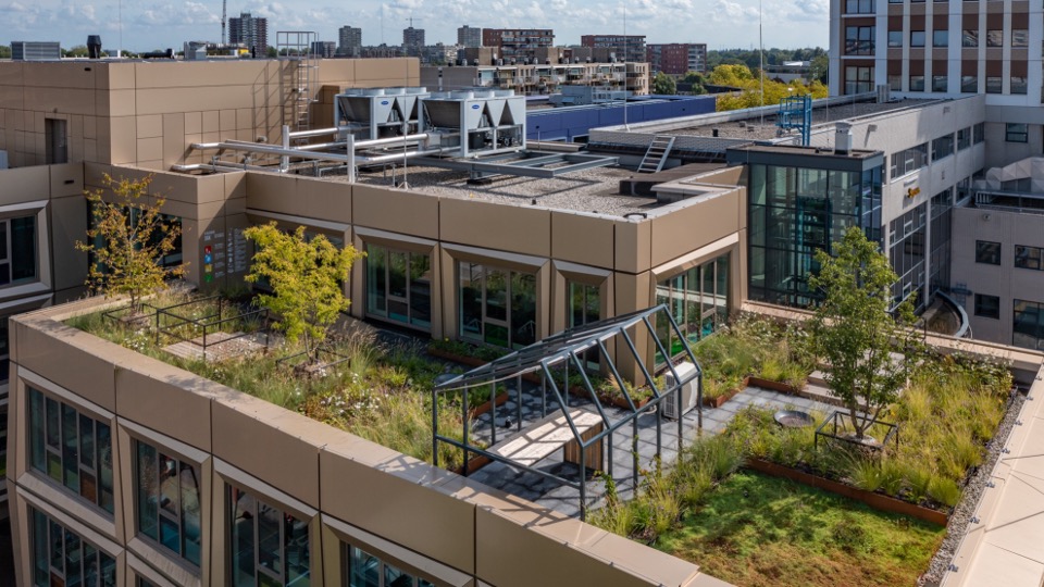 Jungle Blocks plug-and-play modulaire (dak)landschappen van The Urban Jungle Project