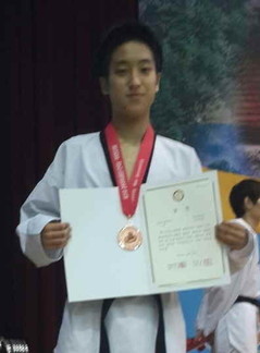 西村純選手　韓国全国大会銅メダル獲得（＾ｖ＾）