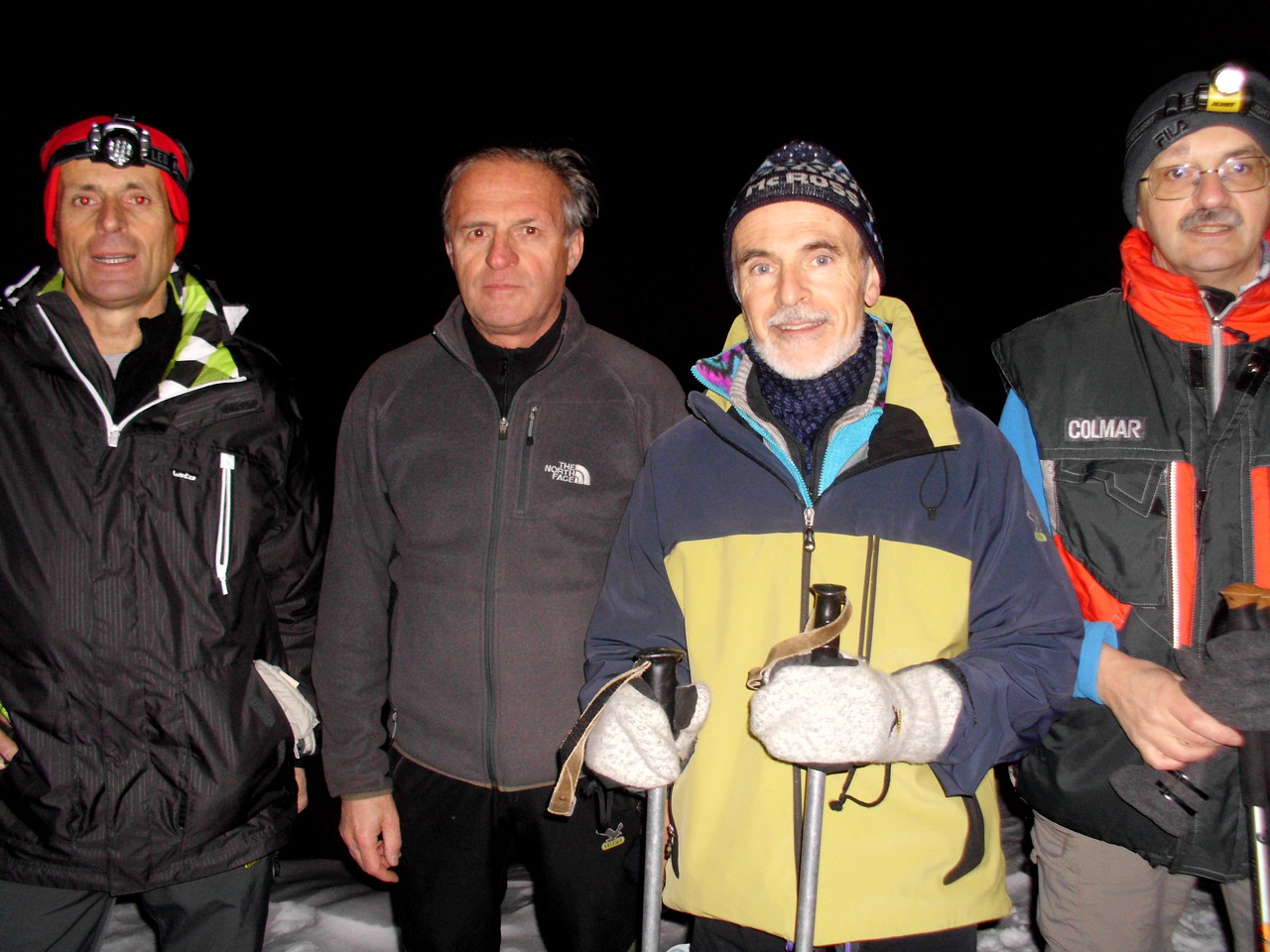 Armando, Sandro, Vittorio e Gianni baffo