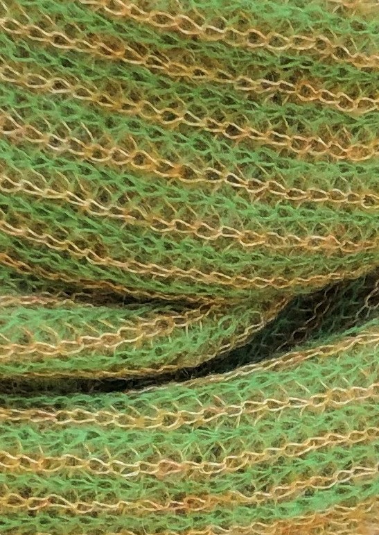 Jaune paille / vert pomme