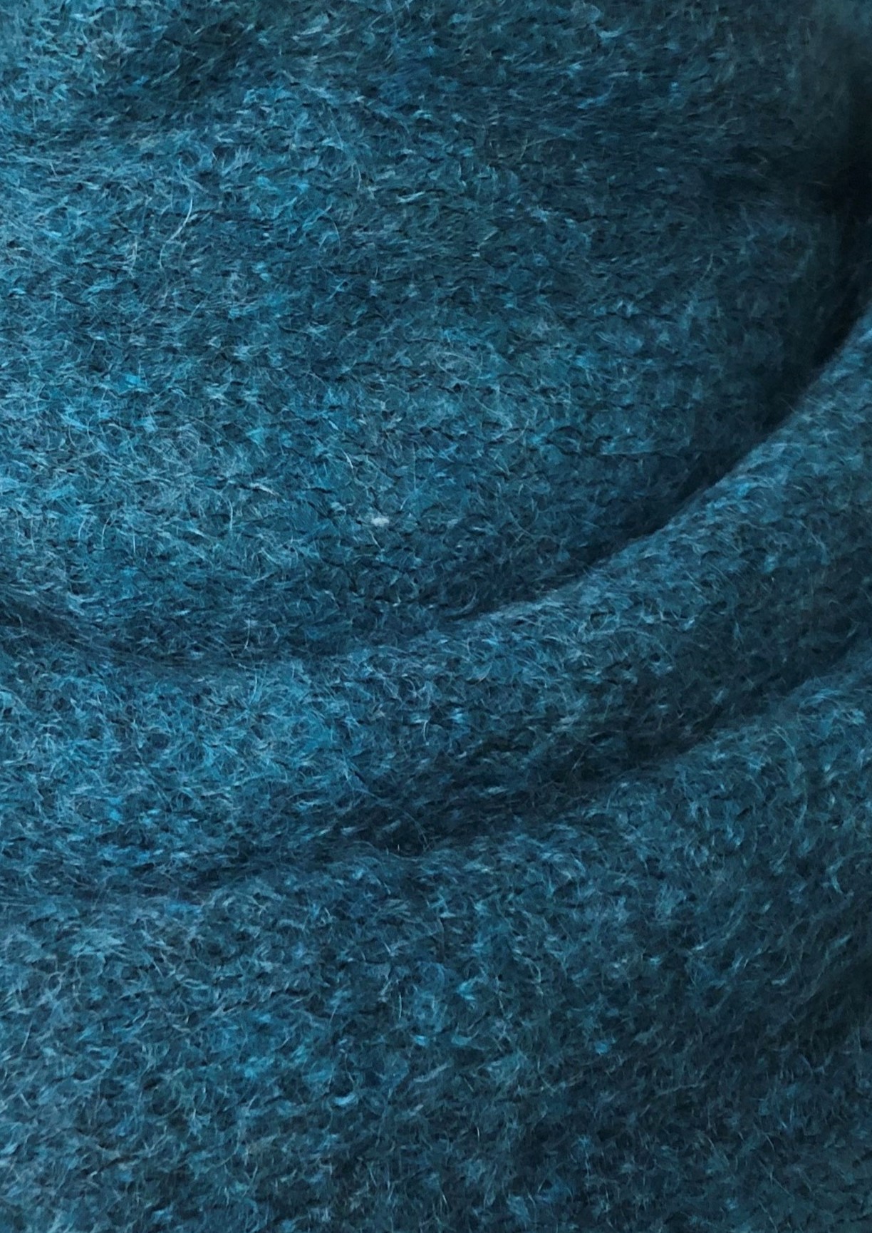 Bleu océan chiné