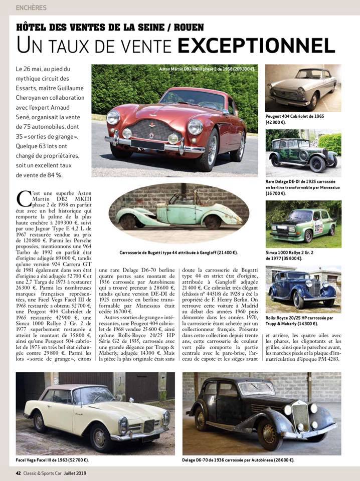 Articles De Presse Site De Normandie Encheres Com