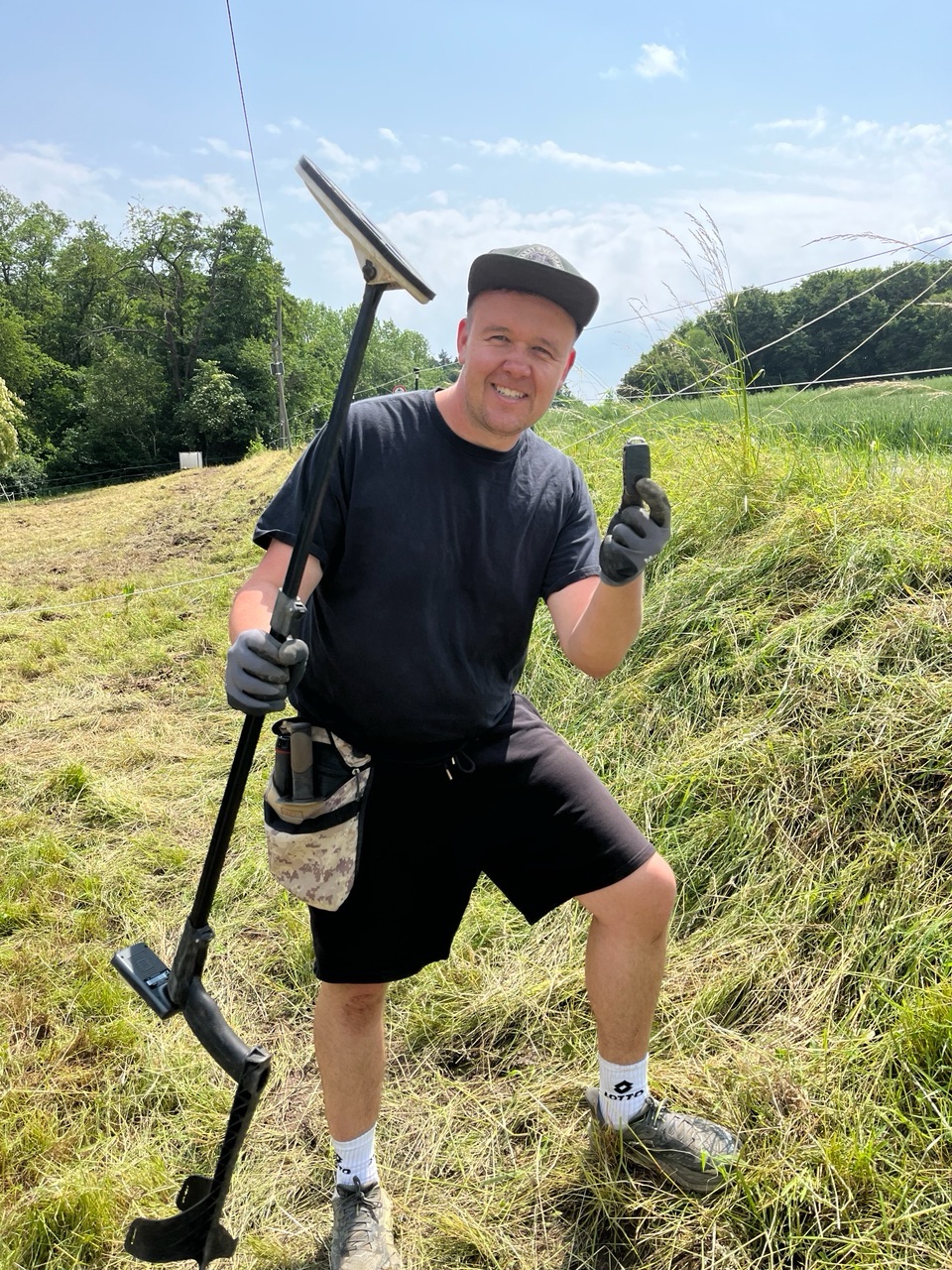 Schlüssel verloren auf der Wiese