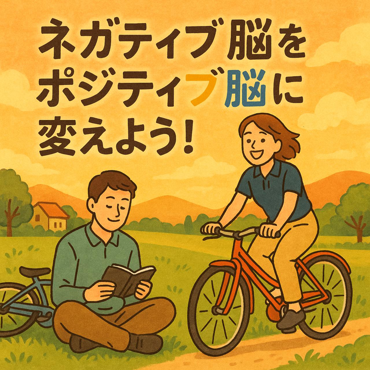 ネガティブ脳をポジティブ脳に変えよう！