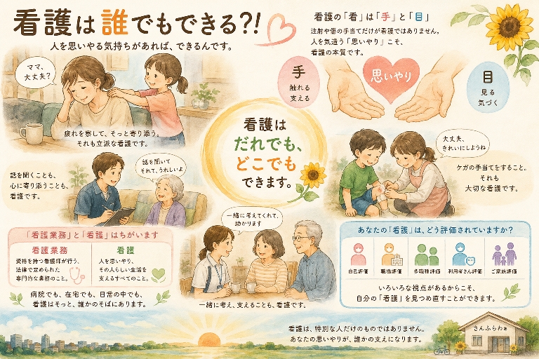 看護は誰でもできる？