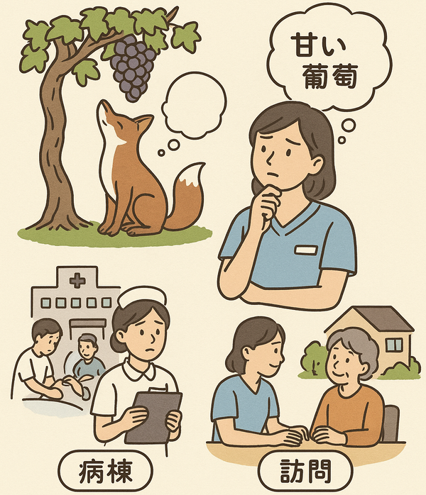 転職の前に考えたい - 酸っぱい葡萄と甘い葡萄の話