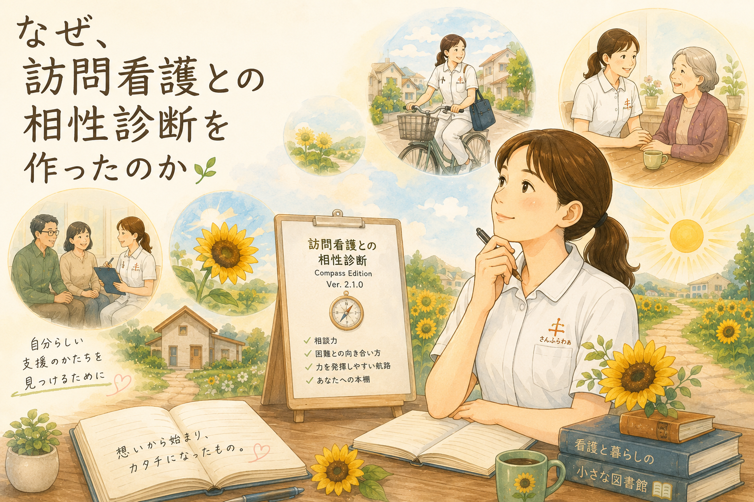 なぜ、訪問看護との相性診断を作ったのか