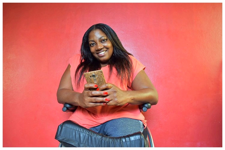Audrey works hard to shift perceptions on disability in the Caribbean (picture courtesy of Audrey Cakin)