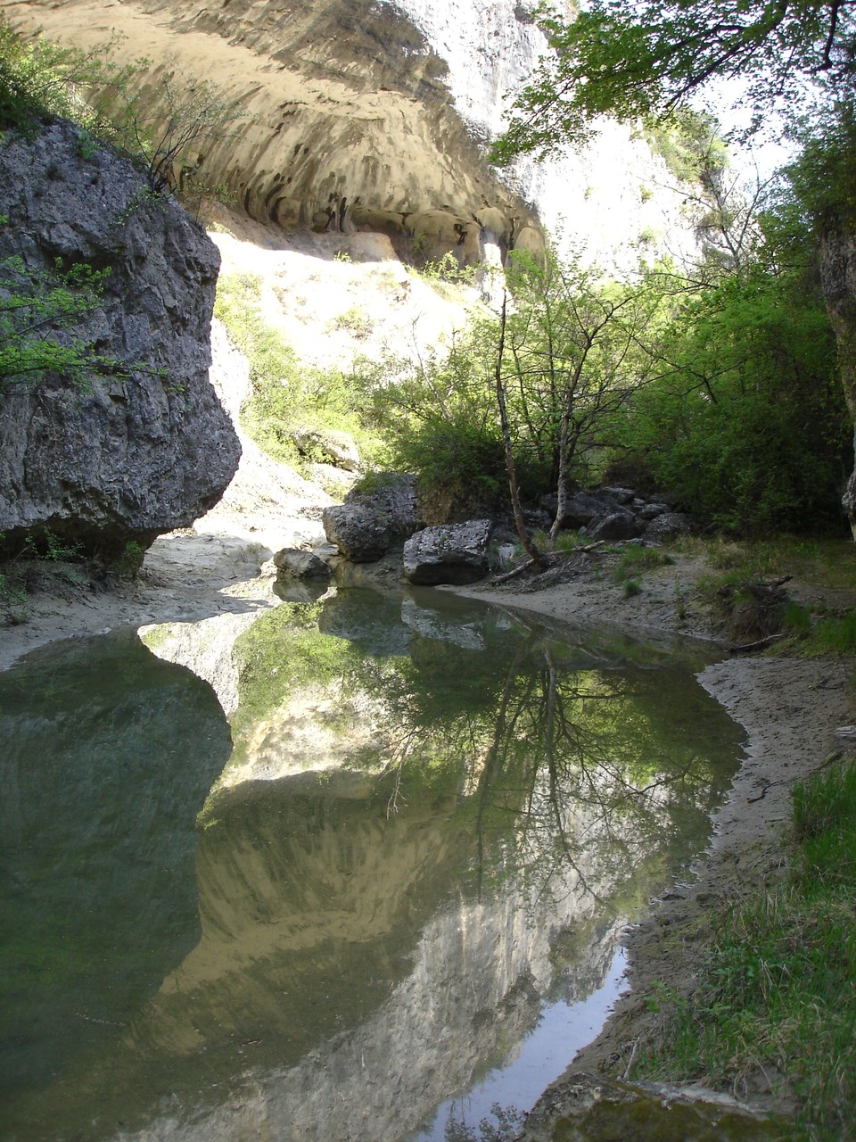 Canyon d'Oppedette, Provence