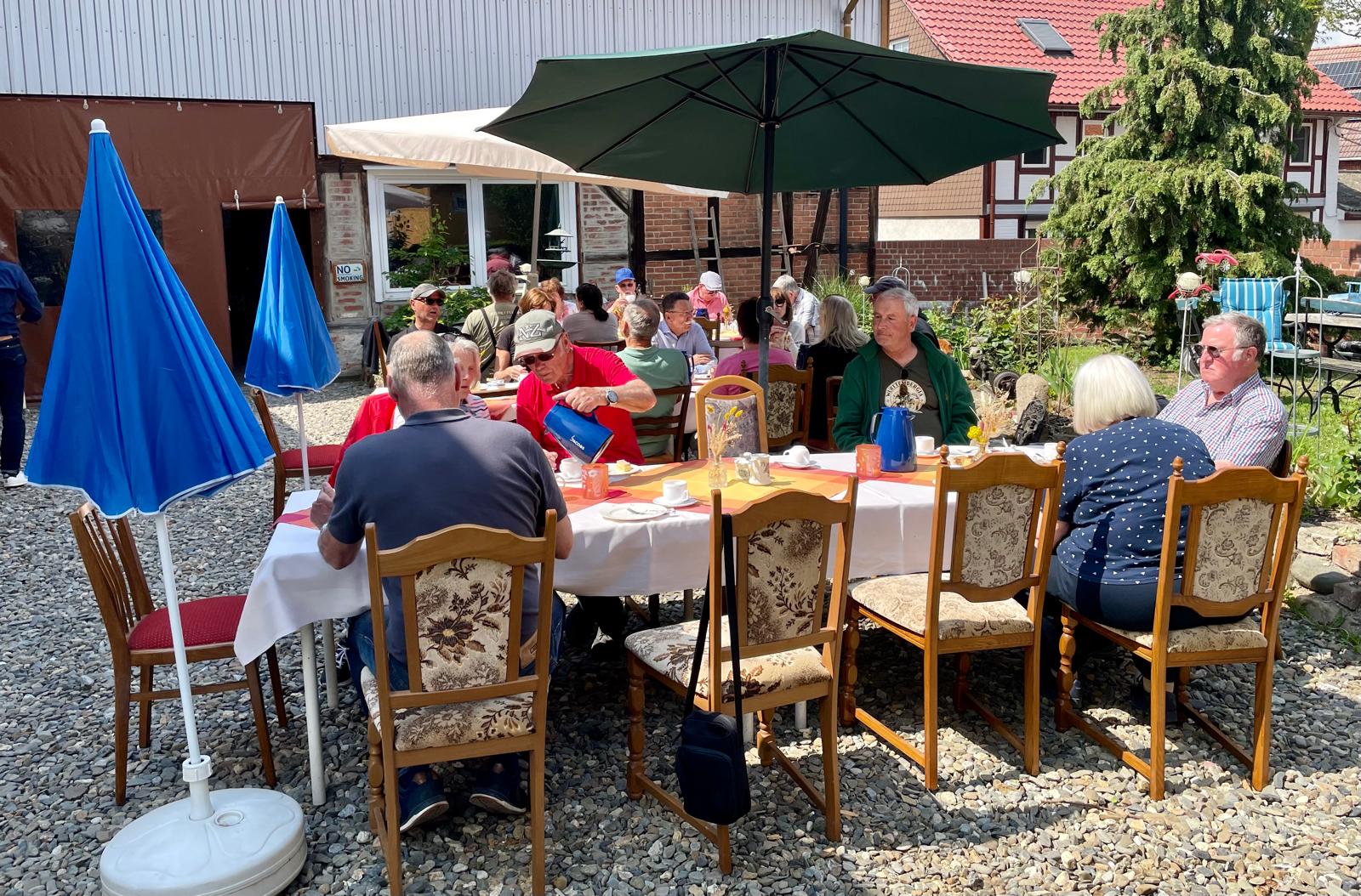Kaffeepause bei Familie Herre