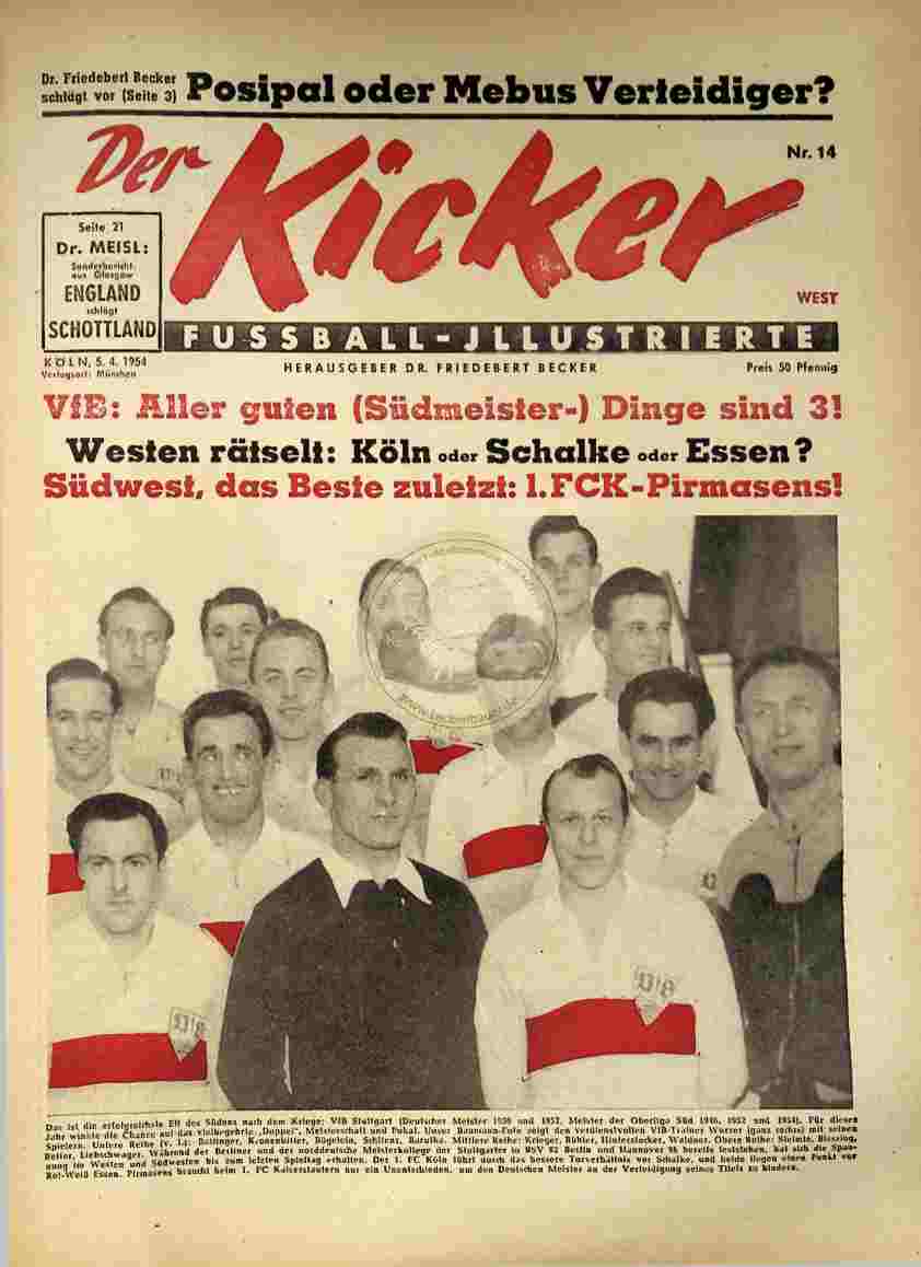 1954 April 5. Kicker Nr.14