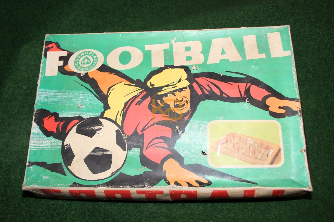 Altes Brettspiel Football der Firma Chemoplast ca. aus den 1960ern.