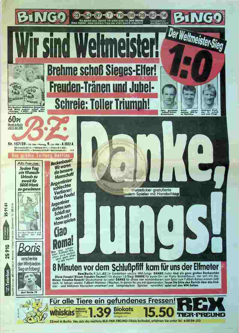 1990 Juli 9. BZ