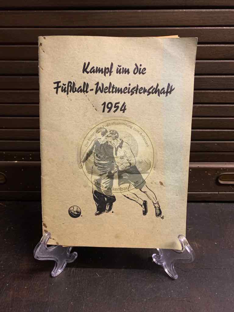 Sammelheft Kampf um die Fußball Weltmeisterschaft 1954