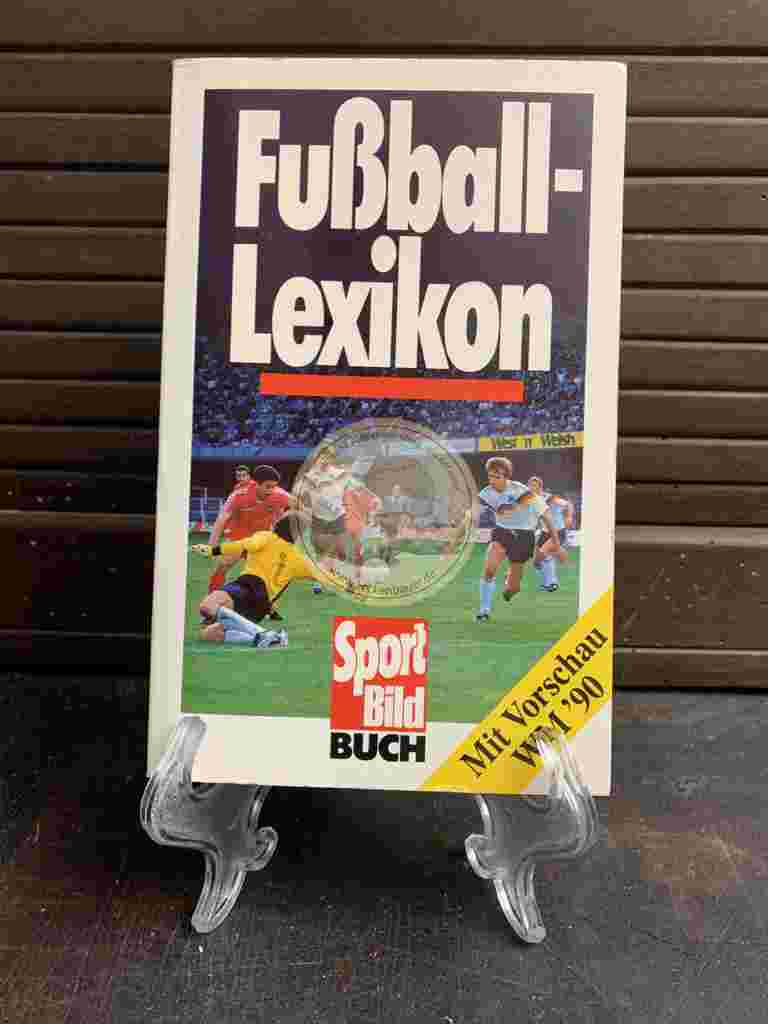 Sportbild Buch Fussball Lexikon aus dem Jahr 1990