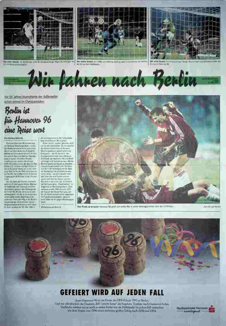 1992 Mai 22. Sonderbeilage Neue Presse und HAZ 