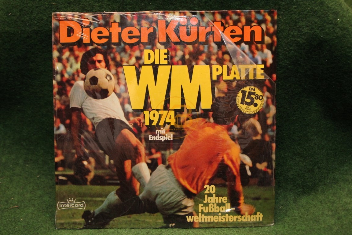 Platte Dieter Kürten Die WM PLatte 1974 mit Endspiel