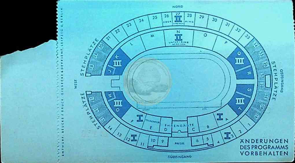 19360813 Olympia Fussball Ticket 2