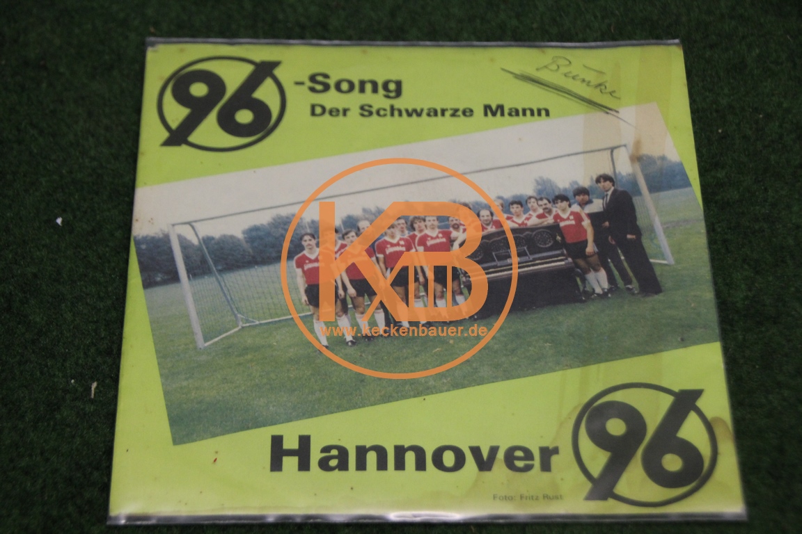 Platte von Hannover 96 mit dem 96 Song und "Der Schwarze Mann" 1/2