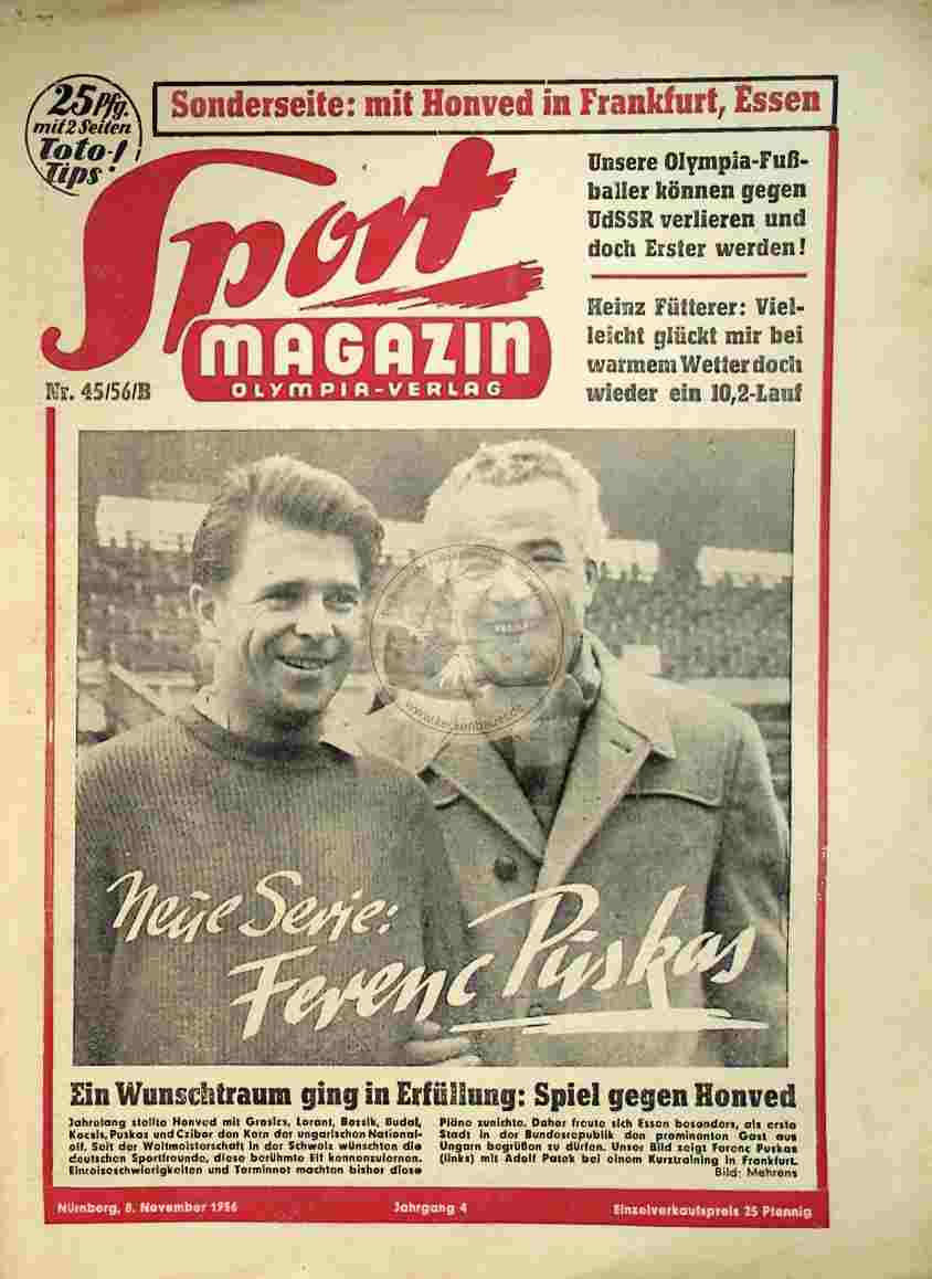 1956 November 08. Sport Magazin Nr.45