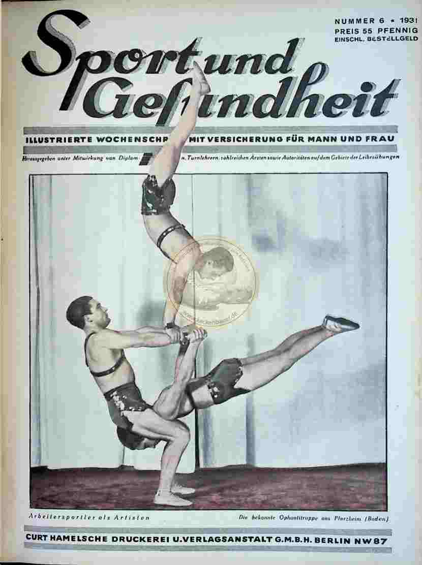 1931 Sport und Gesundheit Nr.6