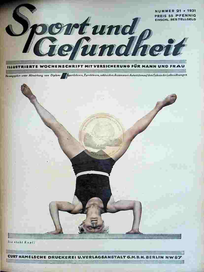 1931 Sport und Gesundheit Nr.21