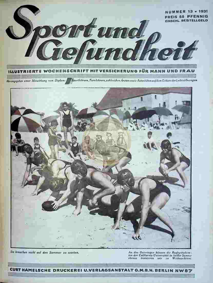 1931 Sport und Gesundheit Nr.13