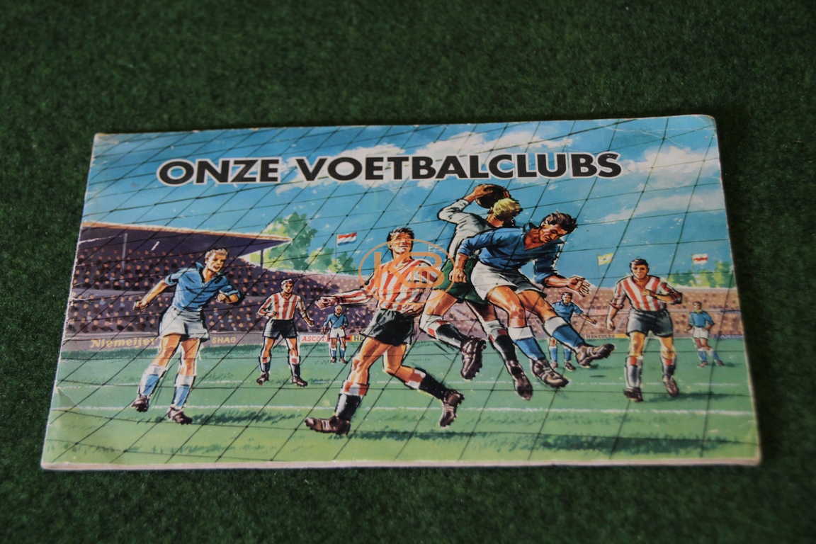 Sammelalbum "onze Voetbalclubs" aus dem Jahr 1959 komplett