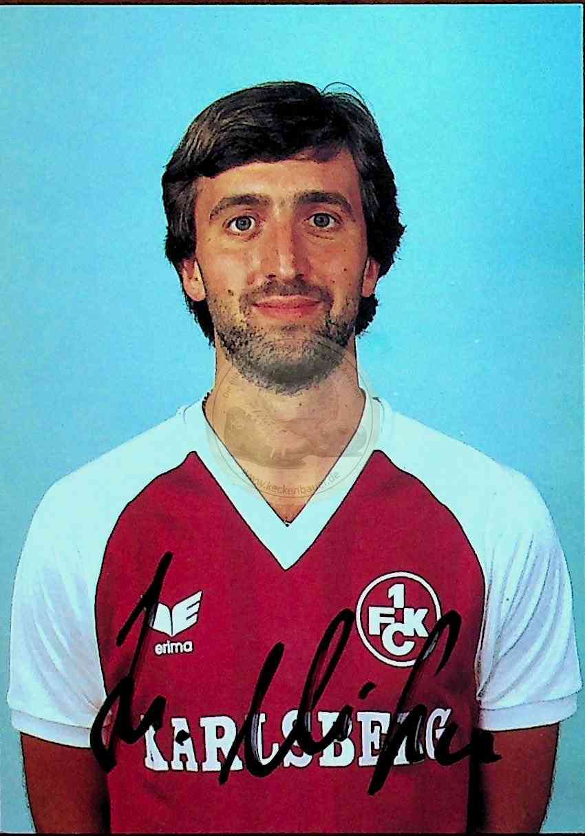 Autogrammkarte Michael Dusek 1. FC Kaiserslautern