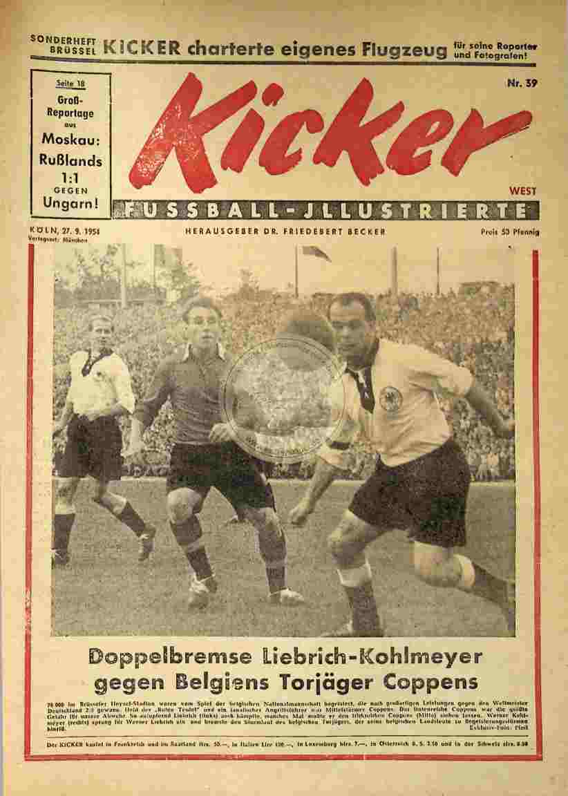 1954 September 27. Kicker Nr.39