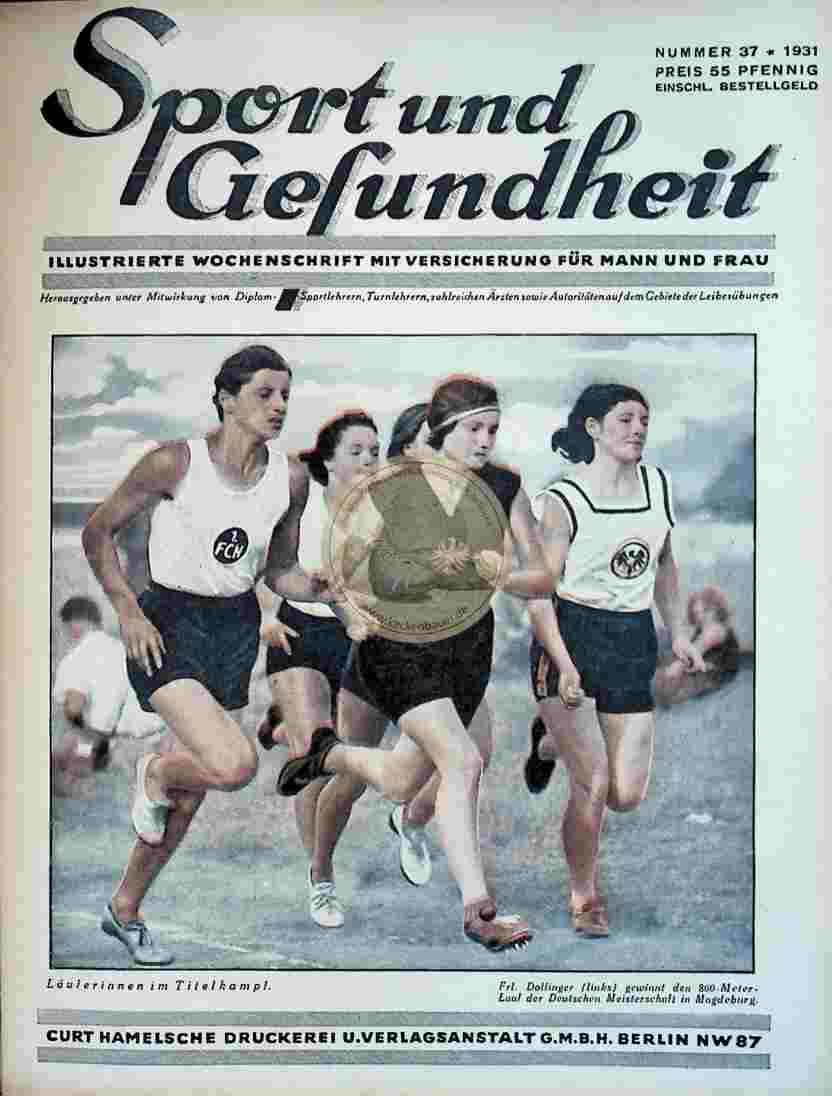 1931 Sport und Gesundheit Nr.37