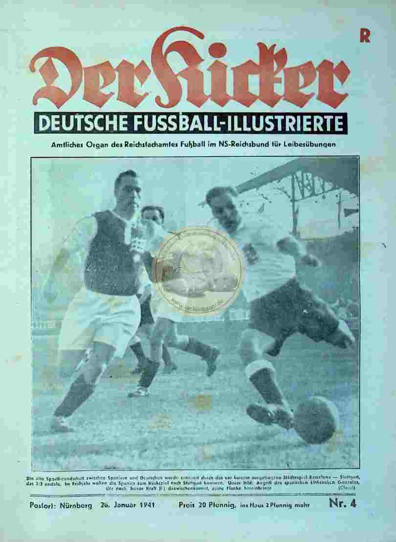 1941 Januar 28. Der Kicker Nr.4