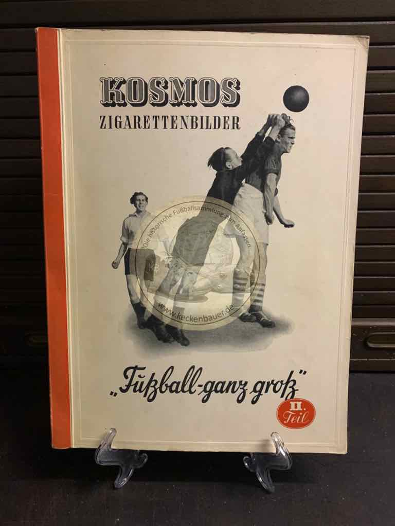 Sammelalbum Kosmos Sammelbilder Fußball ganz groß Teil II 1951 – 1952.