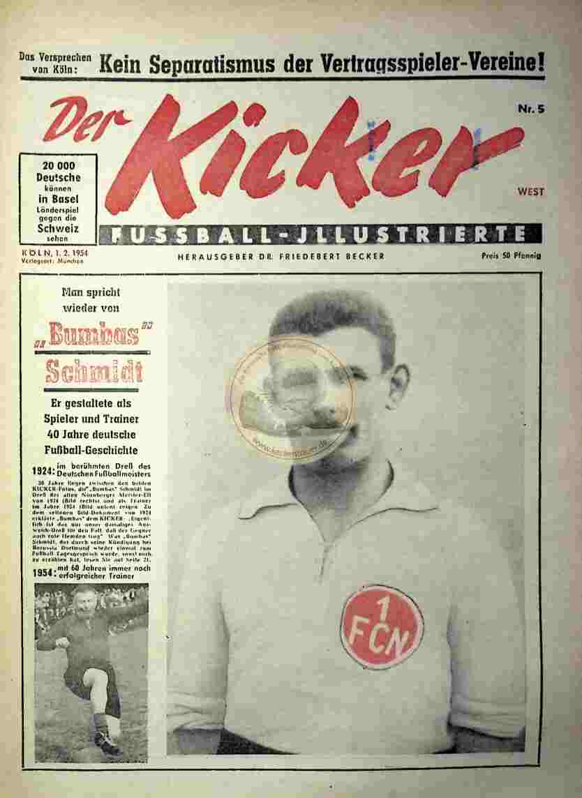 1954 Februar 1. Kicker Nr.5