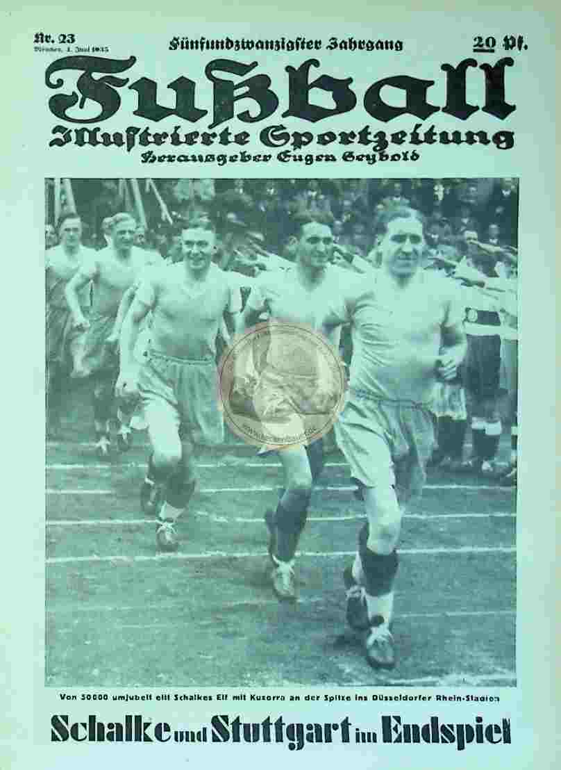 1935 Juni 4. Fußball Nr.23