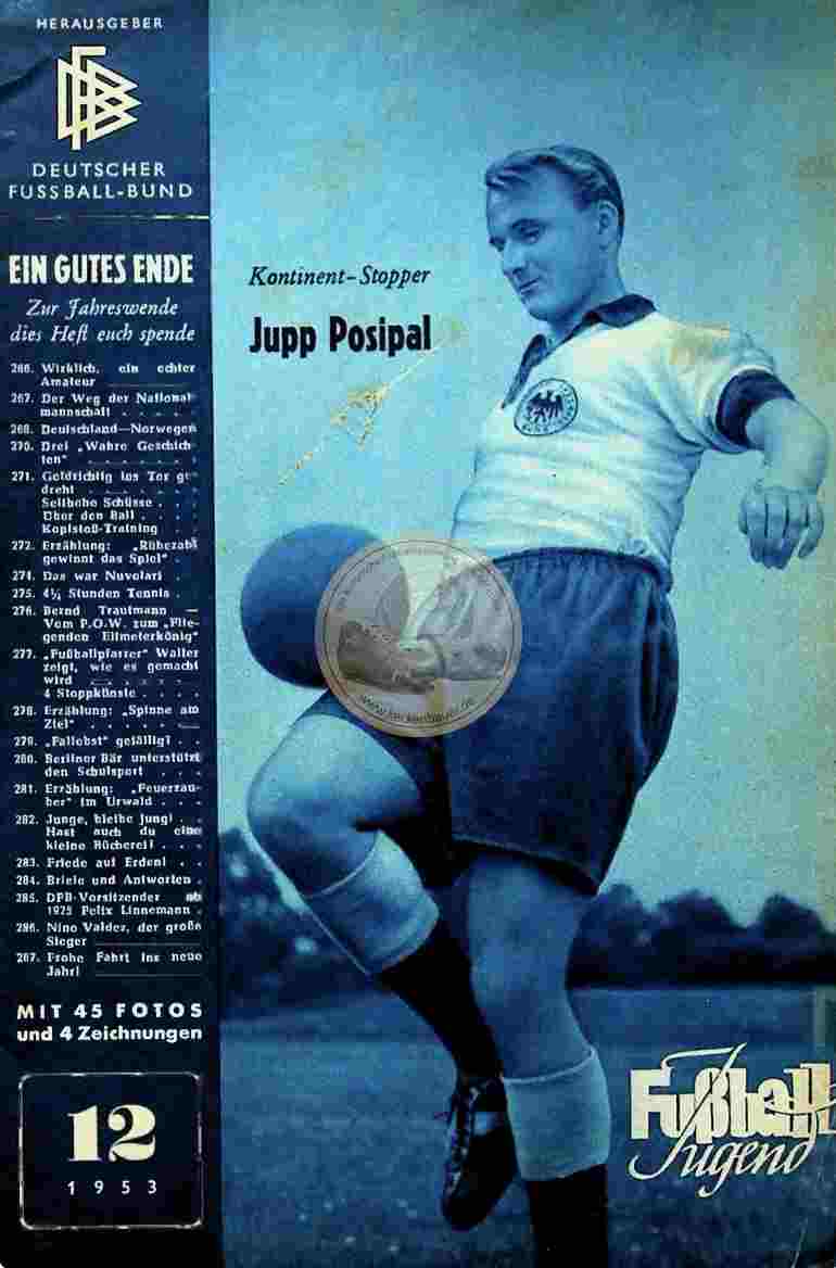 1953 Dezember Fußball Jugend