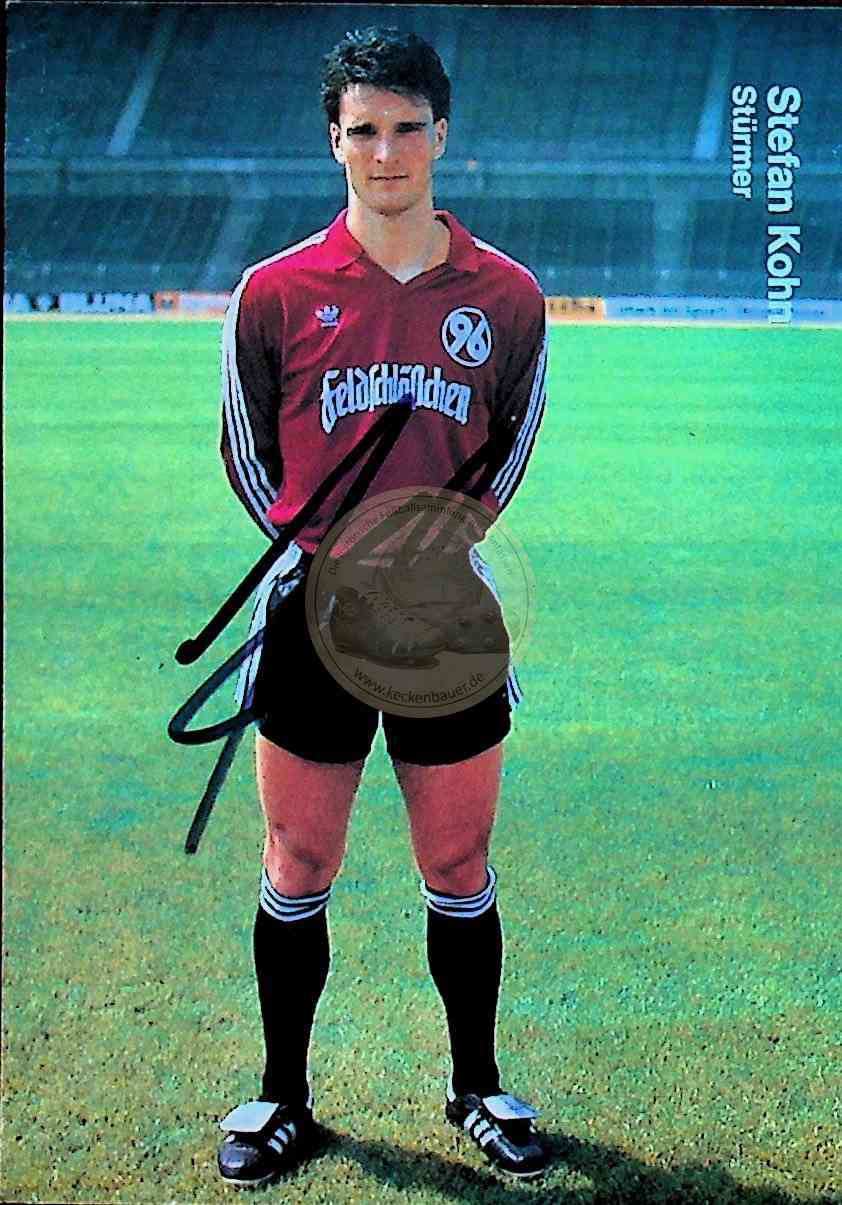 Autogrammkarte von Hannover 96 Stefan Kohn