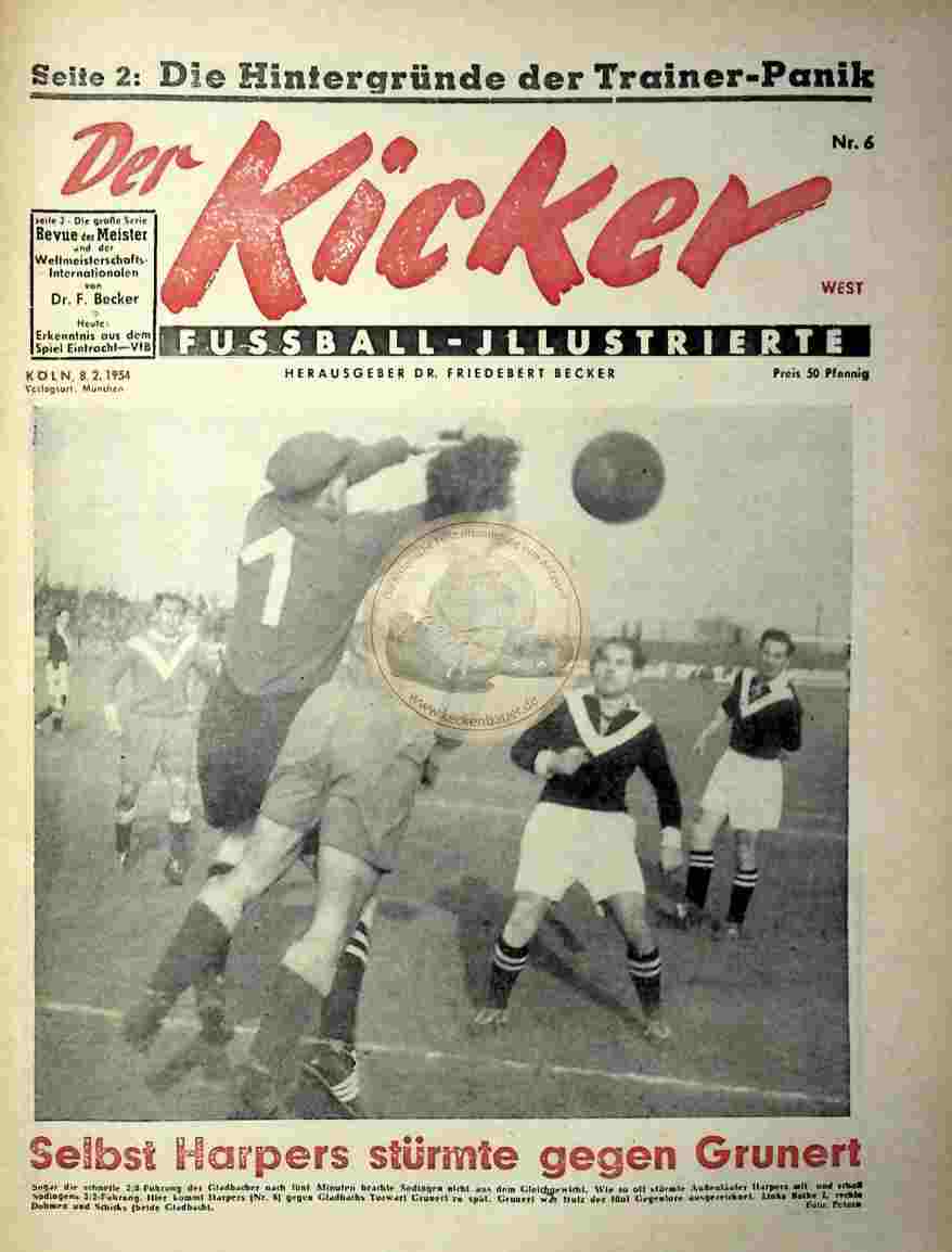 1954 Februar 8. Kicker Nr. 6