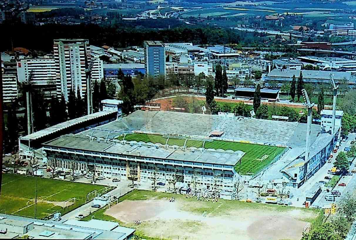 Luftaufnahme Wankdorfstadion Bern