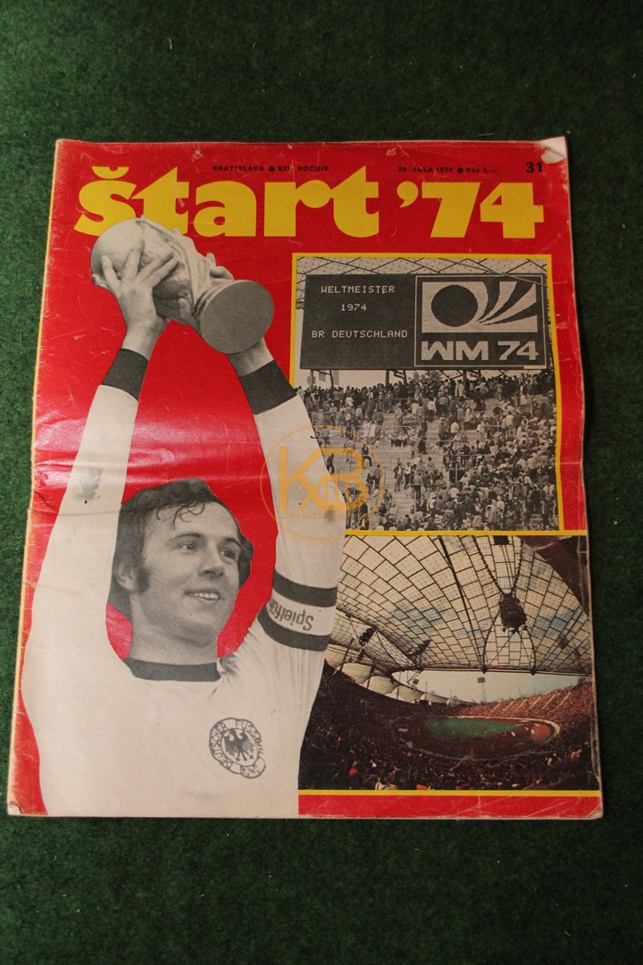 Start ´74 vom 29. Juli 1974 aus Bratislava