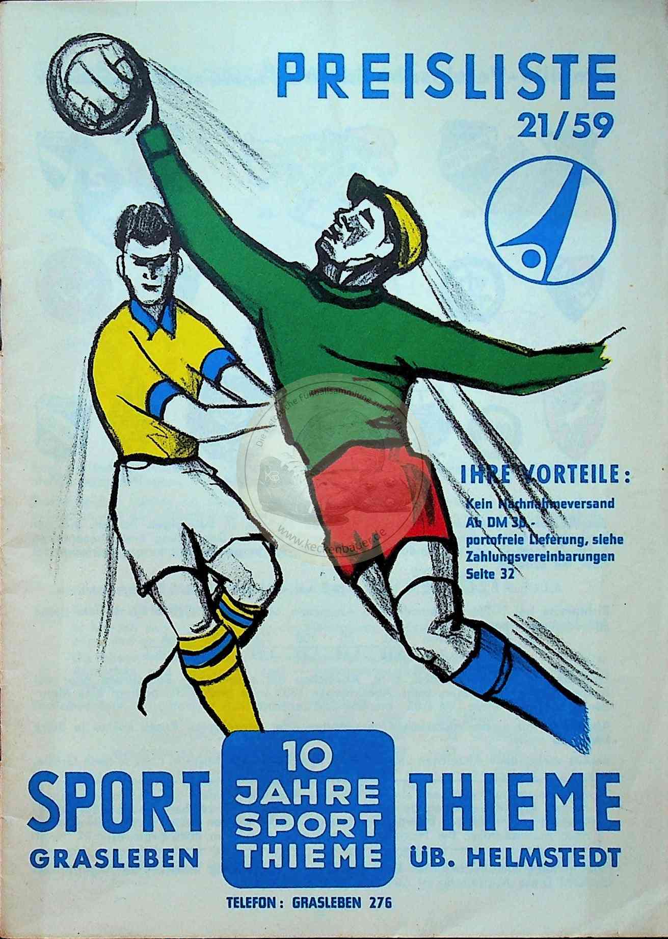1959_Preisliste Sport Thieme