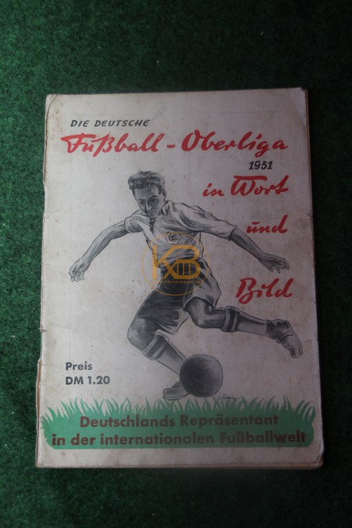 Die Deutsche Fußball-Oberliga 1951 in Wort und Bild