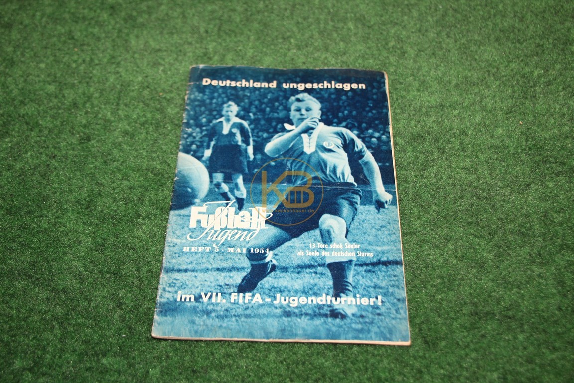 Fußball Jugend Mai 1954.