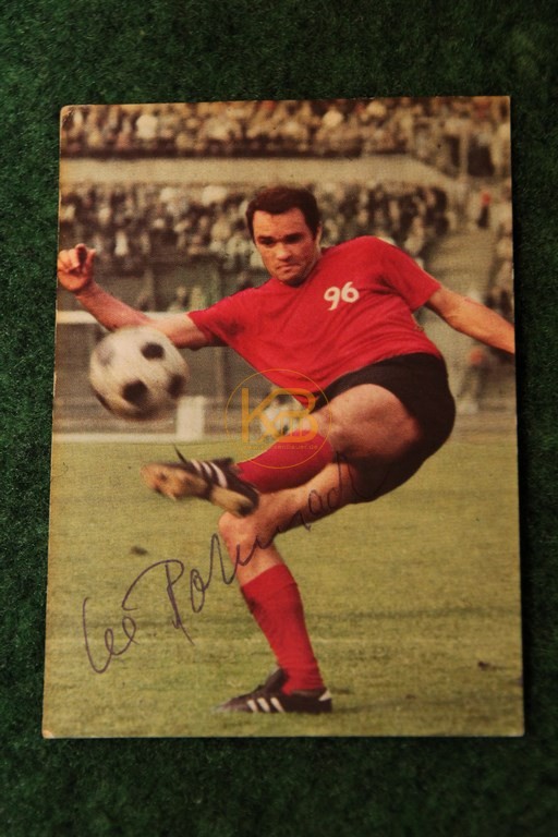 Original Autogramm von Klaus Bohnsack auf einer Bergmann Sammelkarte aus dem Jahr 1969/70.