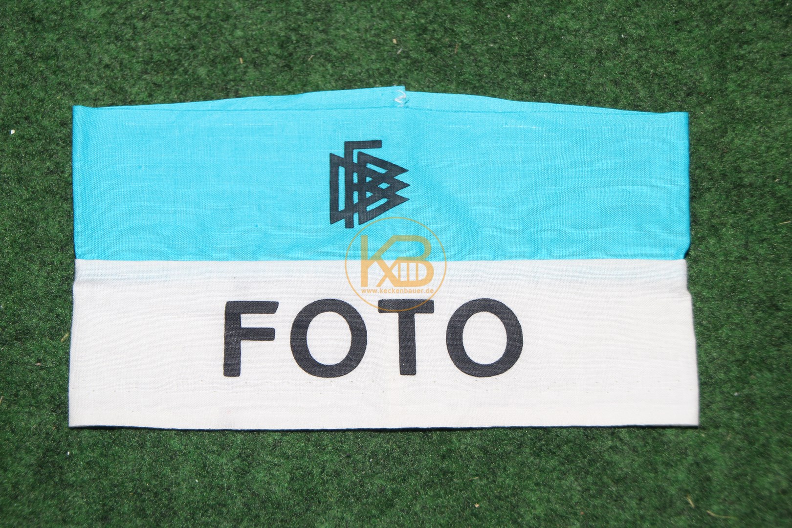 Original Fotografen Armbinde von der Fußball Weltmeisterschaft 1974