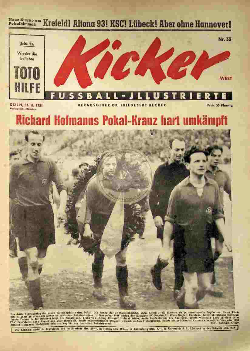 1954 August 16. Kicker Nr.33