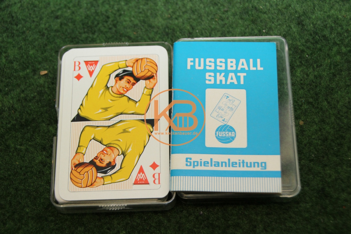 Fußball Skat Kartenspiel von Fusska