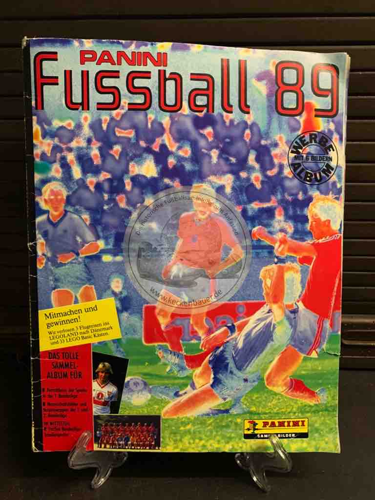 Panini Fussball Album 89