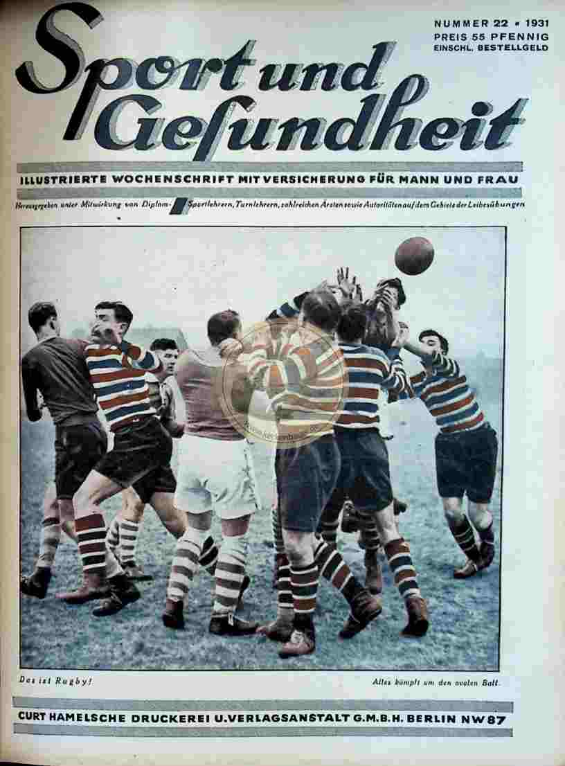 1931 Sport und Gesundheit Nr.22